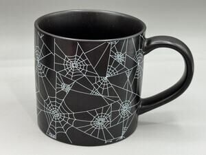Target Hyde & Eek! Black Spider Web Halloween Mug